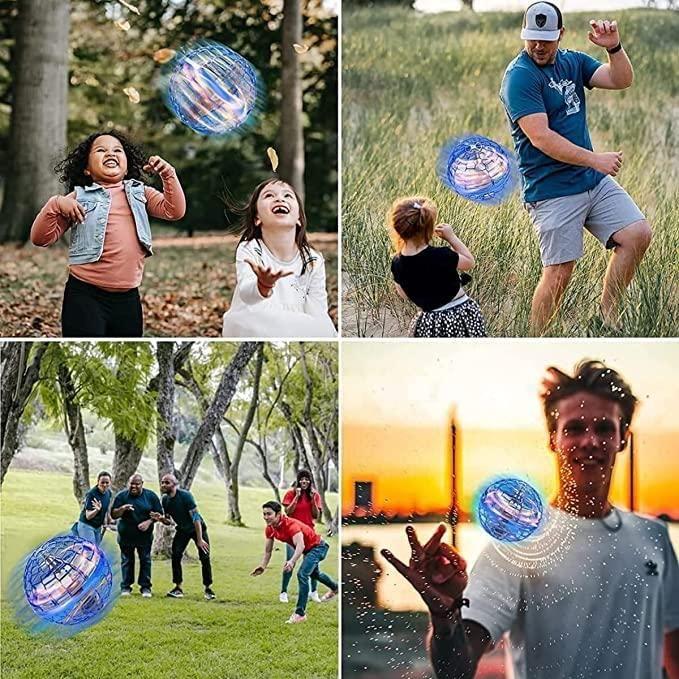 Flying Spinner - Mini Boomerang Pro Spinner Toy | Rechargeable Hand-Controlled Flying Ball