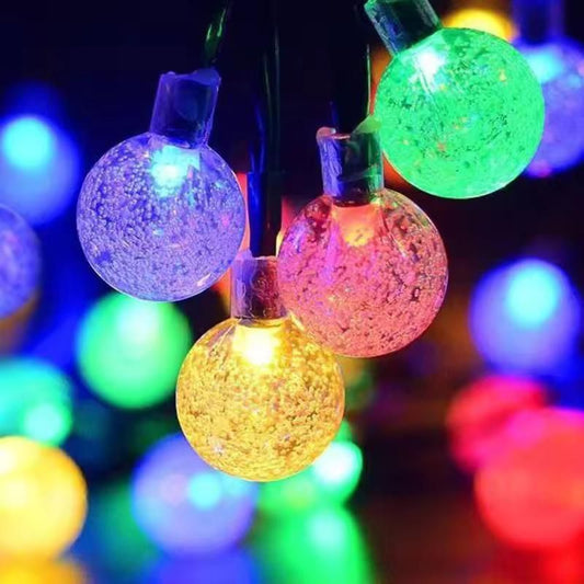 14 LED Crystal Bubble Ball String Fairy Lights - Multicolor (3M) | Perfect for Home &amp; Festival Decoration
